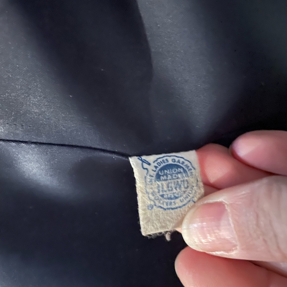💙Stunning Vintage ILGWU Coat(maybe wool & fur) - Picture 13 of 14